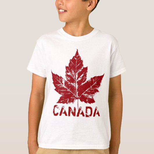 Kind's Cool Canada T-shirt Retro Canada Souvenir (Voorkant)