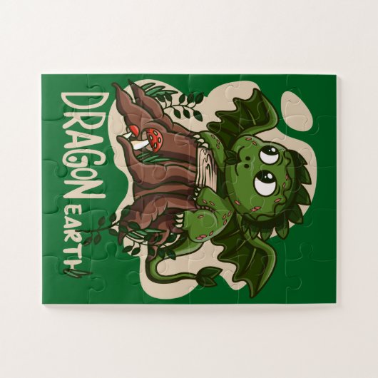 Kind's Earth Dragon Puzzel Legpuzzel (Horizontaal)