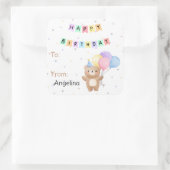 Kind's Happy Birthday Beer Gift Label | STICKER (Tas)