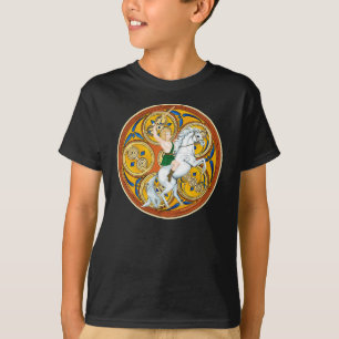 Kind's Keltische T-Shirts, Celtic Warrior Lugh T-shirt