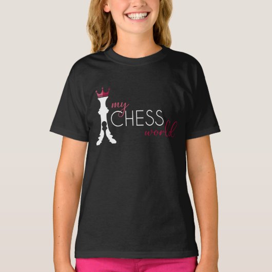 Kind's My Chess World T-shirt (Voorkant)