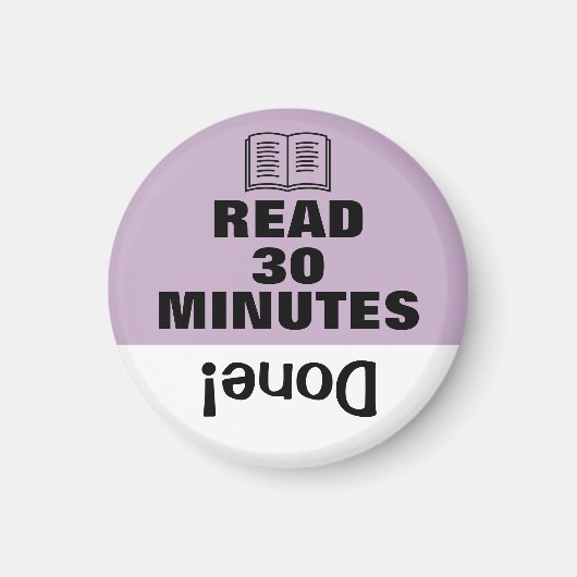 Kind's taak Routine Herinneringsmagneet Lees Magneet (Voorkant)