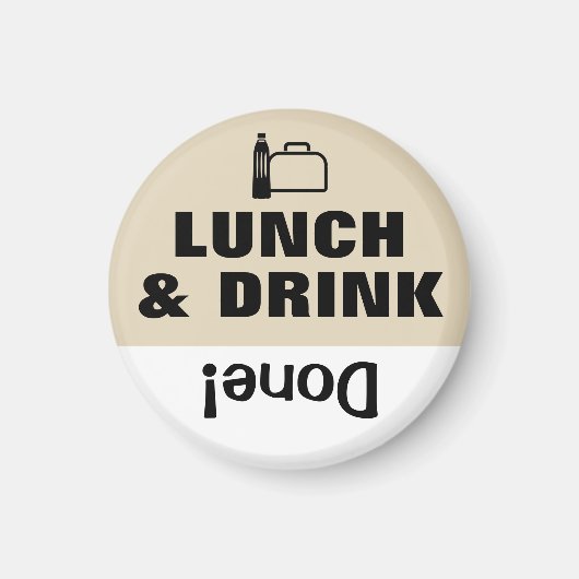 Kind's takenlijst Herinnering magneet Pack Lunch (Voorkant)