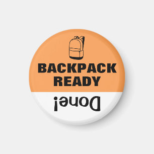 Kind's takenlijst Herinnering magneet schooltas