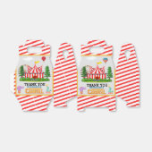 Kind's Verjaardagsfeestje Circus carnaval Thema Bedankdoosjes (Uitgevouwen)