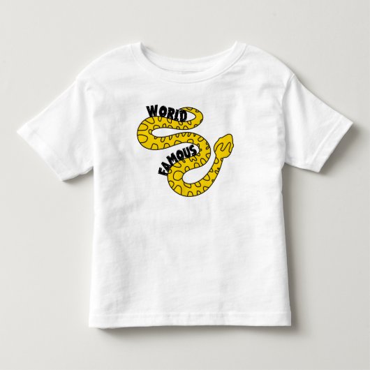 Kind's wereldberoemde slang T-shirt (Voorkant)