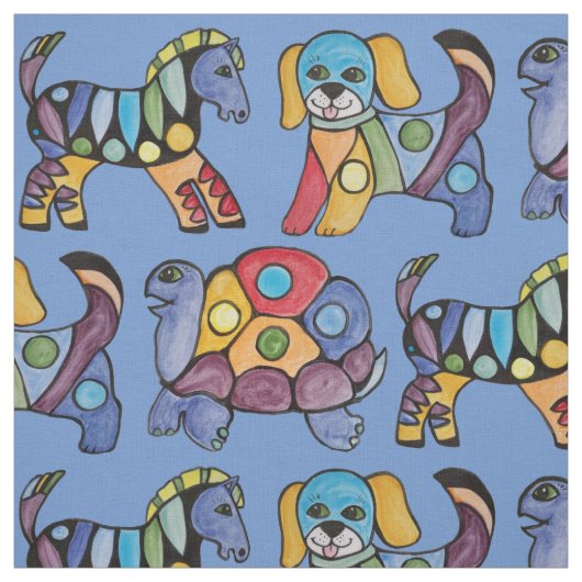 Kindschildpad Zebra dovengordijn Stof (Swatch)