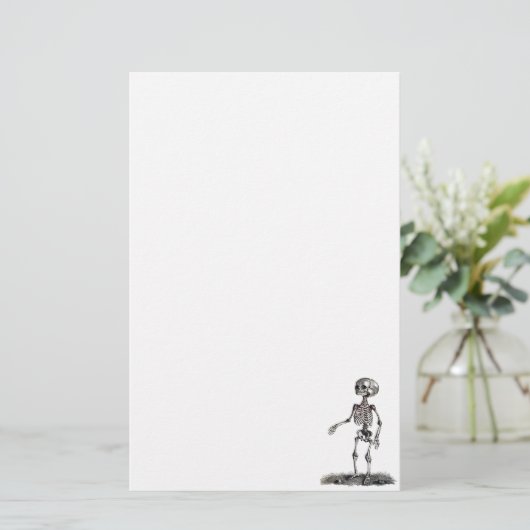 Kindskelet Briefpapier (Staand voorkant)