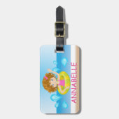 Kindstrand Bagagelabel (Voorkant verticaal)