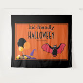 Kindvriendelijke Halloween-candyfeest Uitgebreide  Wandkleed (Voorkant (horizontaal))