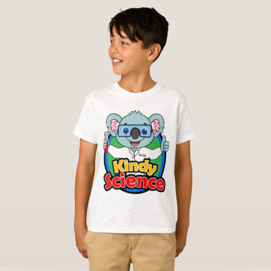 Kindy Science Kinder T-shirt (Voorkant volledig)