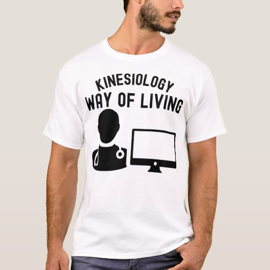 Kinesiologie - manier van leven t-shirt (Voorkant)