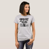 Kinesioloog houdt van vogels t-shirt (Voorkant volledig)