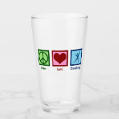 Kinesioloog Peace Love Kinesiology Glas (Voorkant)