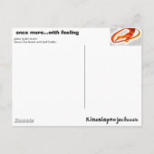 Kinesis Project danstheater Briefkaart (Achterkant)