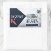 Kinesis Sticker 1 met de QR-code van de Verwijzing (Tas)