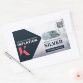 Kinesis Sticker 1 met de QR-code van de Verwijzing (Envelop)