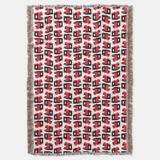 Kinetic GEO AAC Throw Blanket Deken (Voorkant Verticaal)
