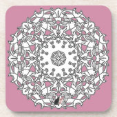 Kinetic Octa Glyph Dawn Onderzetter (Voorkant)