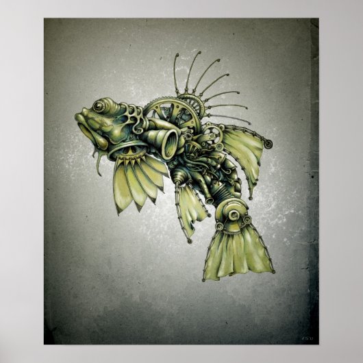 Kinetic Seafood Poster (Voorkant)