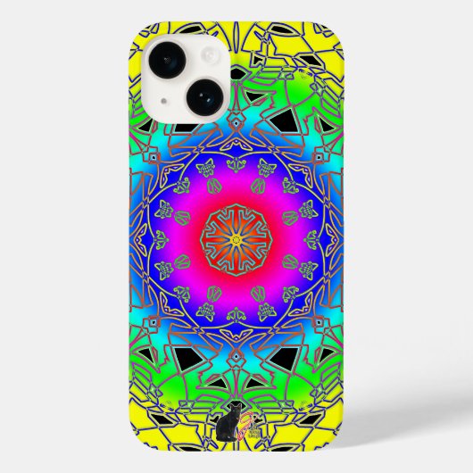 Kinetic Spectra Glyph Case-Mate iPhone Case (Achterkant)