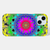 Kinetic Spectra Glyph iPhone 15 hoesje (Achterkant (horizontaal))
