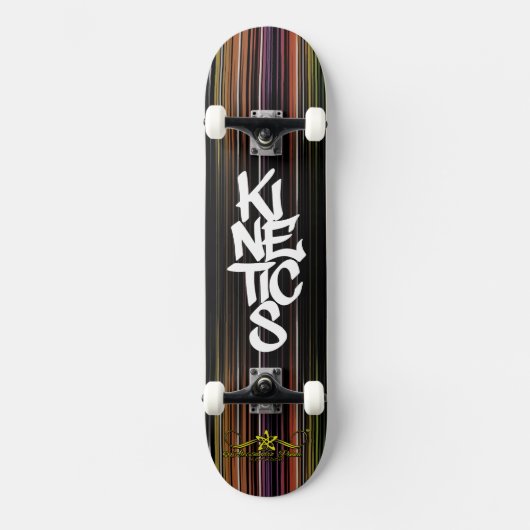 KINETIEK 2/10 PERSOONLIJK SKATEBOARD (Voorkant)