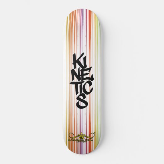 KINETIEK 3/10 PERSOONLIJK SKATEBOARD (Voorkant)