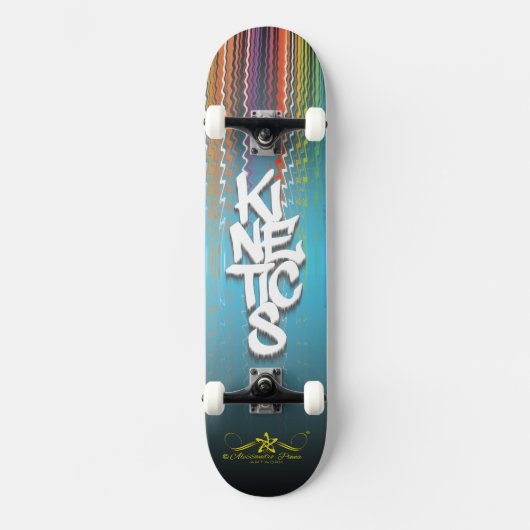 KINETIEK 4/10 PERSOONLIJK SKATEBOARD (Voorkant)