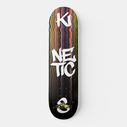 KINETIEK 5/10 PERSOONLIJK SKATEBOARD (Voorkant)