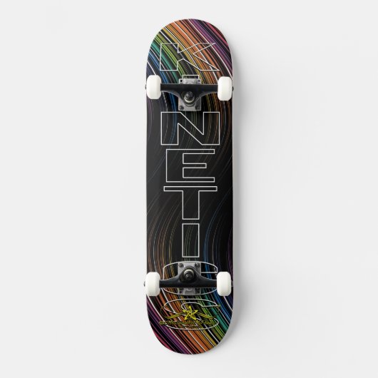 KINETIEK 6/10 PERSOONLIJK SKATEBOARD (Voorkant)