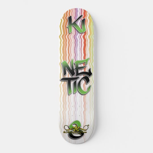 KINETIEK 7/10 PERSOONLIJK SKATEBOARD (Voorkant)