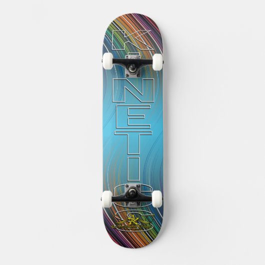 KINETIEK 8/10 PERSOONLIJK SKATEBOARD (Voorkant)