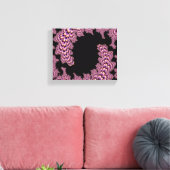 Kinetisch - Mandelbrot Art Canvas Afdruk (Insitu (Woonkamer))