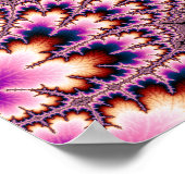 Kinetisch - Mandelbrot Art Poster (Hoek)