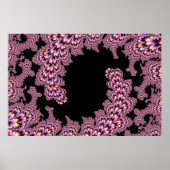 Kinetisch - Mandelbrot Art Poster (Voorkant)