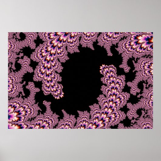 Kinetisch - Mandelbrot Art Poster (Voorkant)