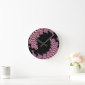 Kinetisch - Mandelbrot Art Ronde Klok (Huis)