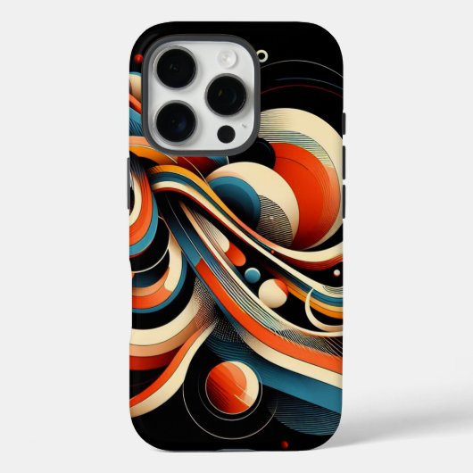 Kinetische Baans Case-Mate iPhone Case (Achterkant)