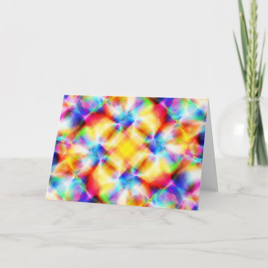 kinetische energie feestdagen kaart (Voorkant)