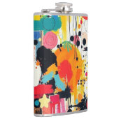 Kinetische kleurburst heupfles (Rechts)