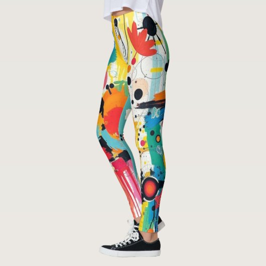 Kinetische kleurburst leggings (Links)