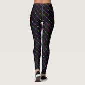 Kinetische ruitprint leggings (Achterkant)