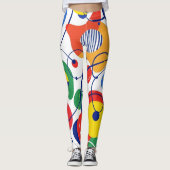 Kinetische Vormen Leggings (Voorkant)