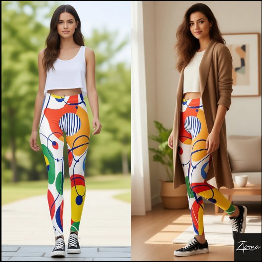 Kinetische Vormen Leggings