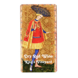 KINEYARD RODE WIJN/ANTIEK TAROTS ETIKET