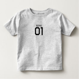 King 01 Peuter T-shirt - Tiny Royalty-vrij, Grote 