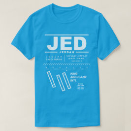 King Abdulaziz International Airport JED T-shirt