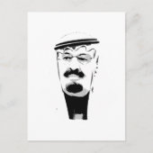 King Abdullah Briefkaart (Voorkant)