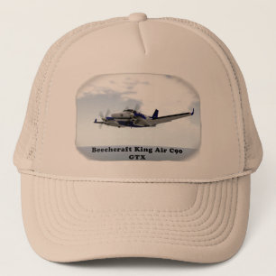 King Air C90 GTX Trucker Hat Trucker Pet